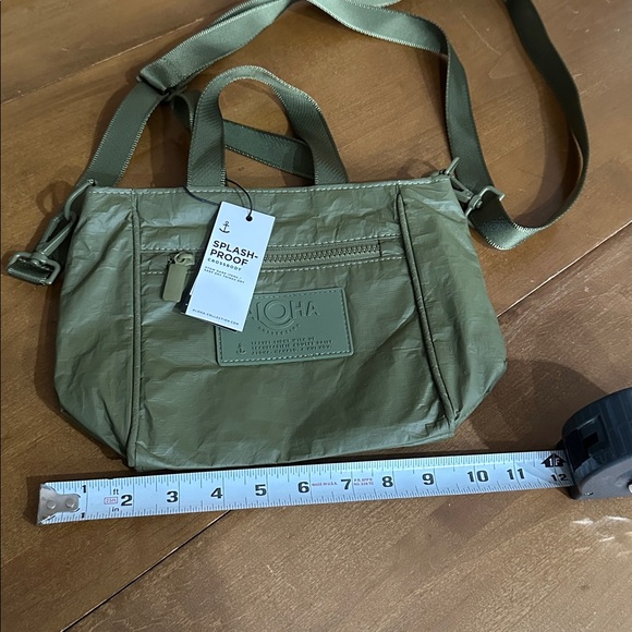 NTW Aloha Cross Body Bag Olive Green - Picture 7 of 8